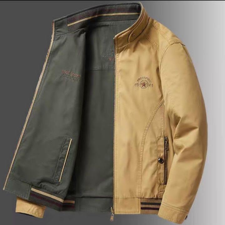 کاپشن مردانه جیپ مدل دورو جنس کتان