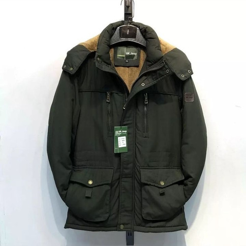 کاپشن مردانه جیپ اورجینال مدل اور جنس برزنتی داخل خزدار