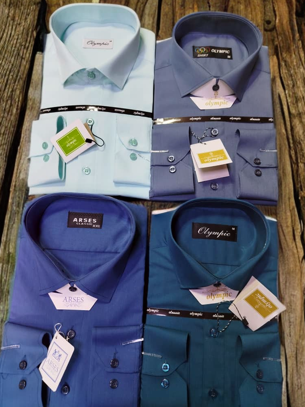 پیراهن مردانه کلاسیک المپیک جنس تترون بروجرد