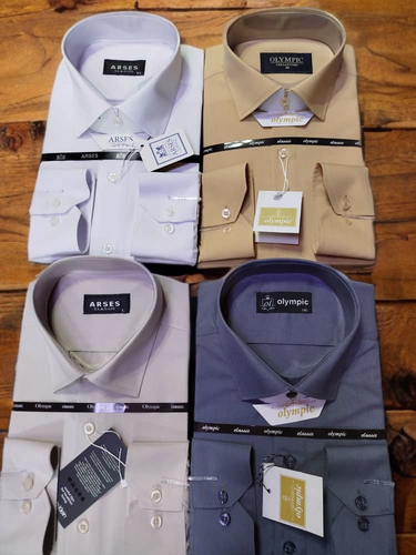 پیراهن مردانه کلاسیک المپیک جنس تترون بروجرد