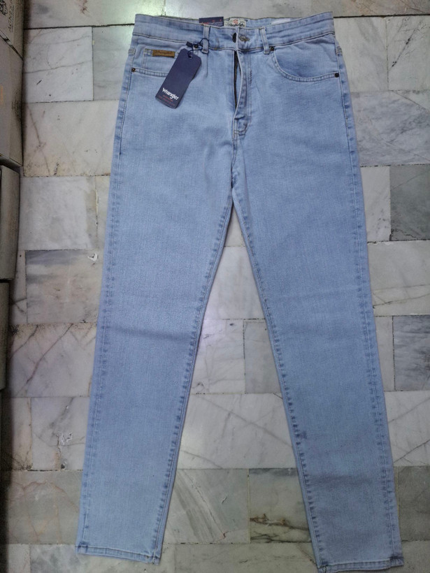 شلوار لی مردانه راسته رنگلرتمام کش