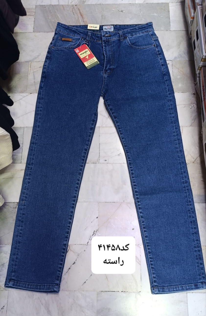 شلوار لی مردانه رنگلر راسته کلاسیک 41458