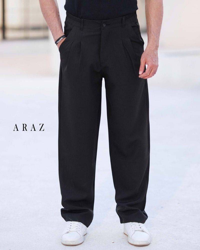شلوار بگ پارچه مازاراتی
